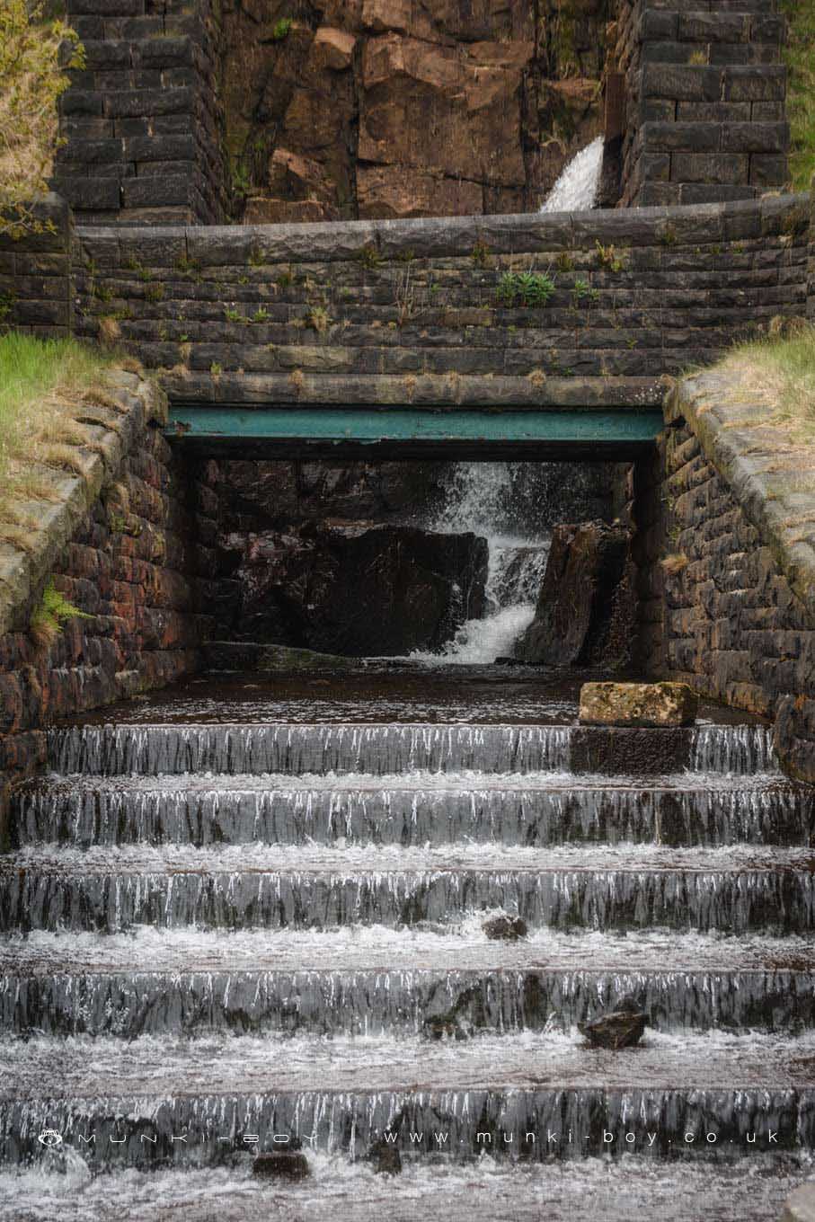 Waterfalls in Piethorne Valley