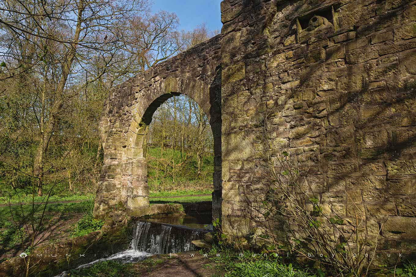 Ruins in Worden Park