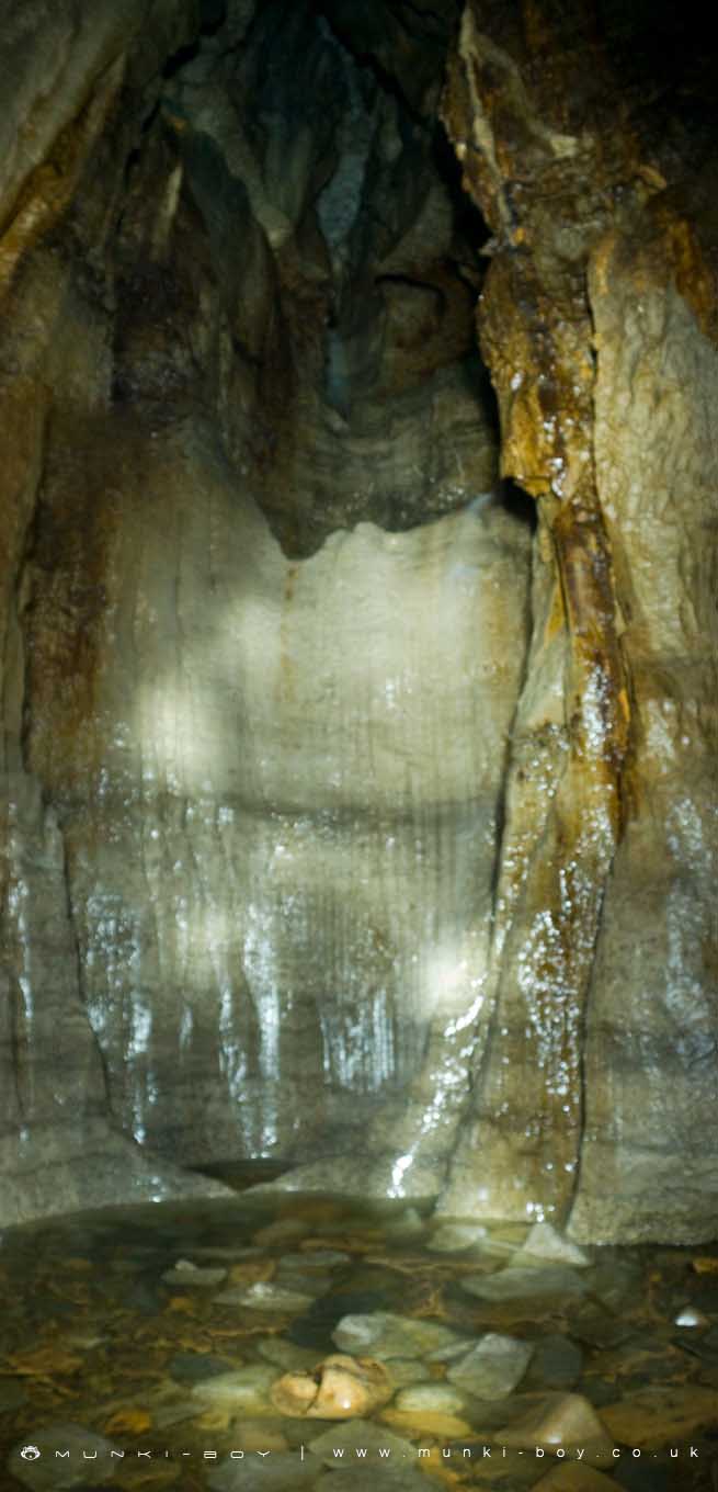 Waterfalls in Yordas Cave